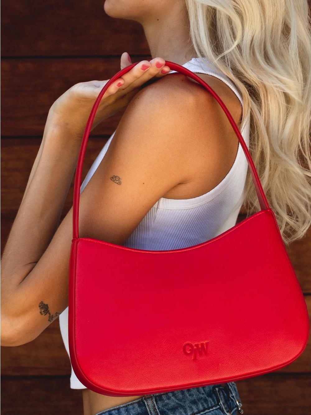 ONE TWELVES ZONA BAG CHERRY RED